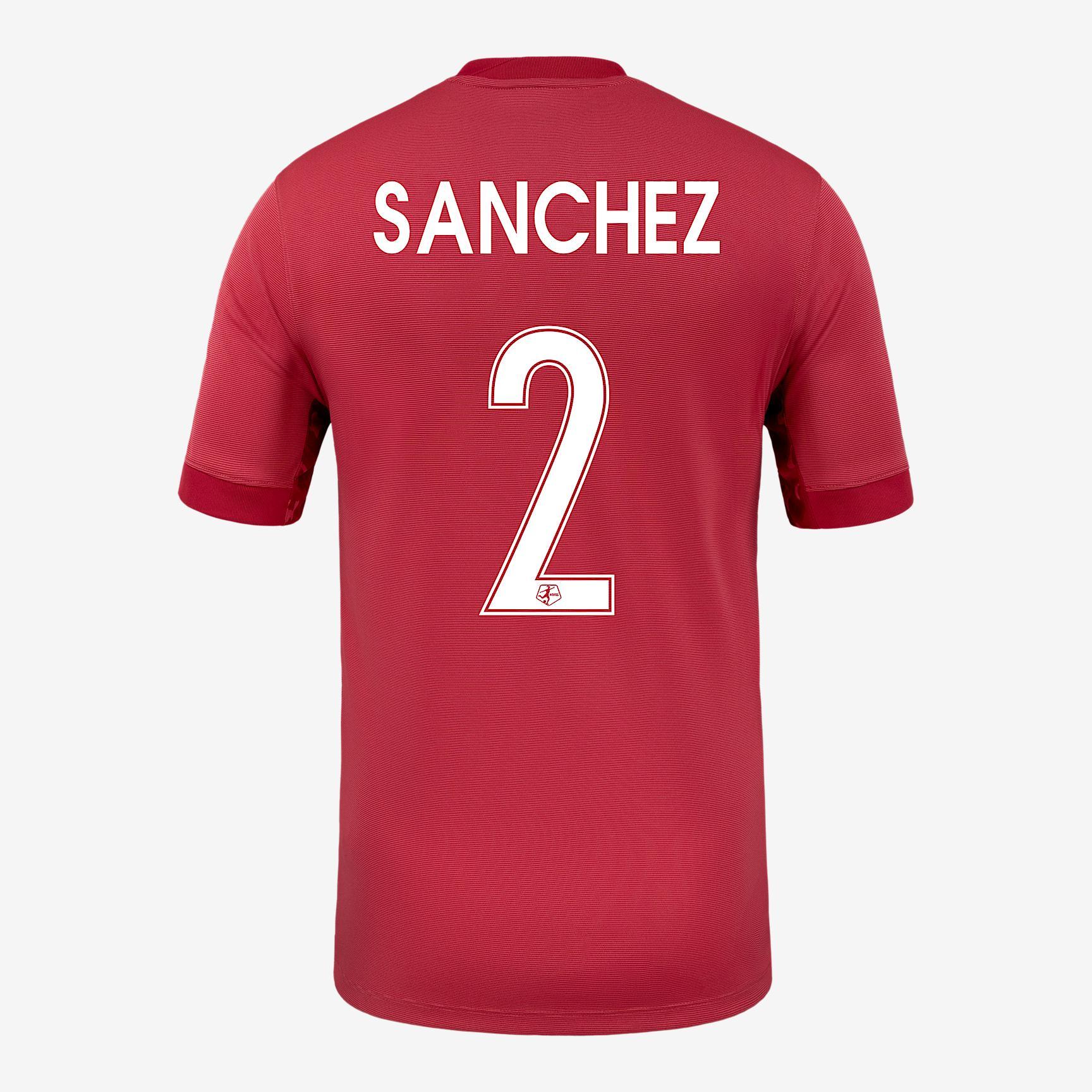 Ashley Sanchez North Carolina Courage 2025 Stadium Away Nike Men's Dri-FIT NWSL Replica Jersey Product Image