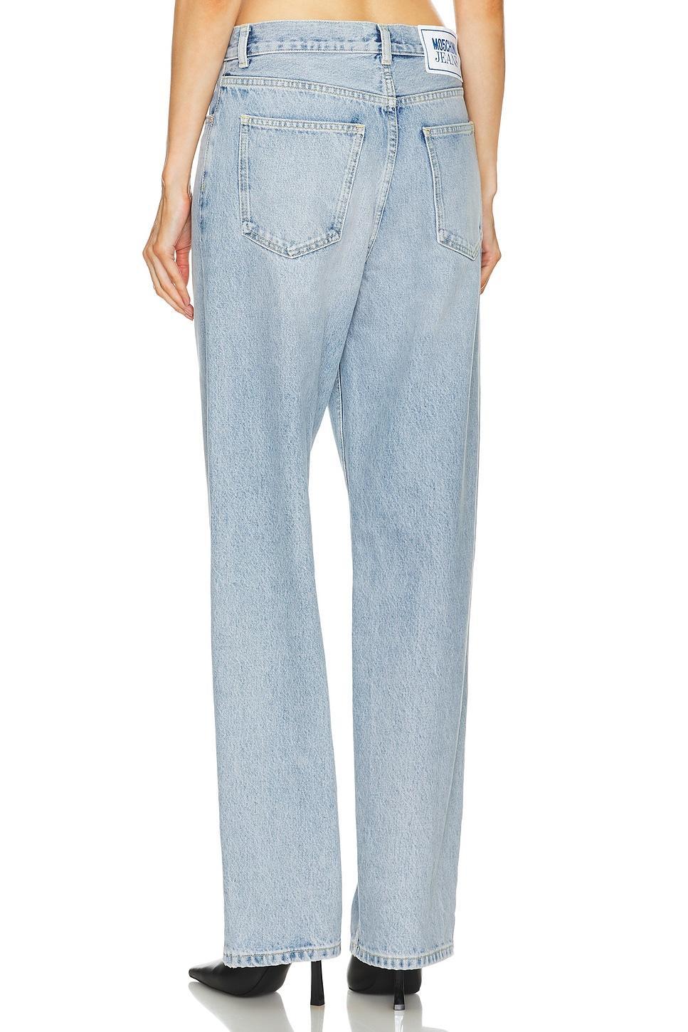 Straight Leg Trousers Moschino Jeans Product Image