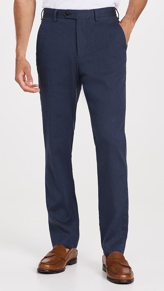Faherty Movement Flex Linen Trouser | Shopbop Product Image