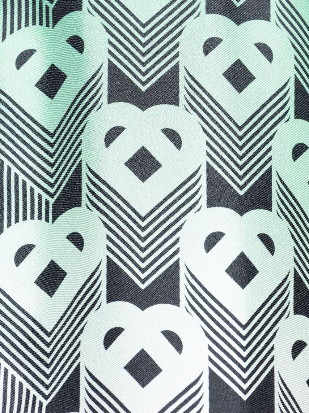 monogram gradient silk shirt Product Image