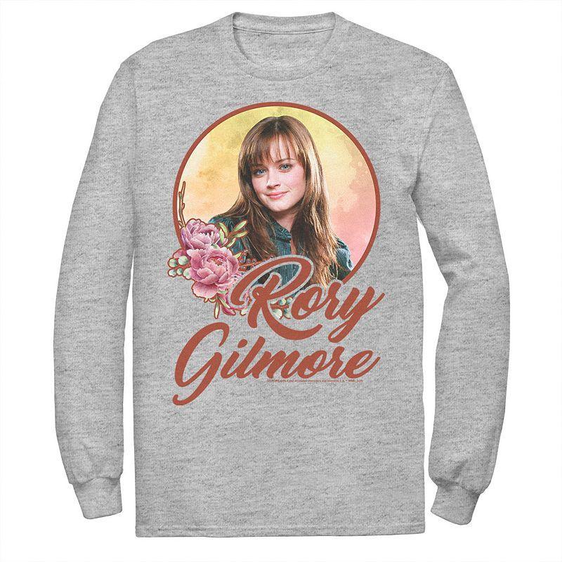 Men's Gilmore Girls Rory Gilmore Portrait Tee, Size: 3XL, Athletic Grey Product Image