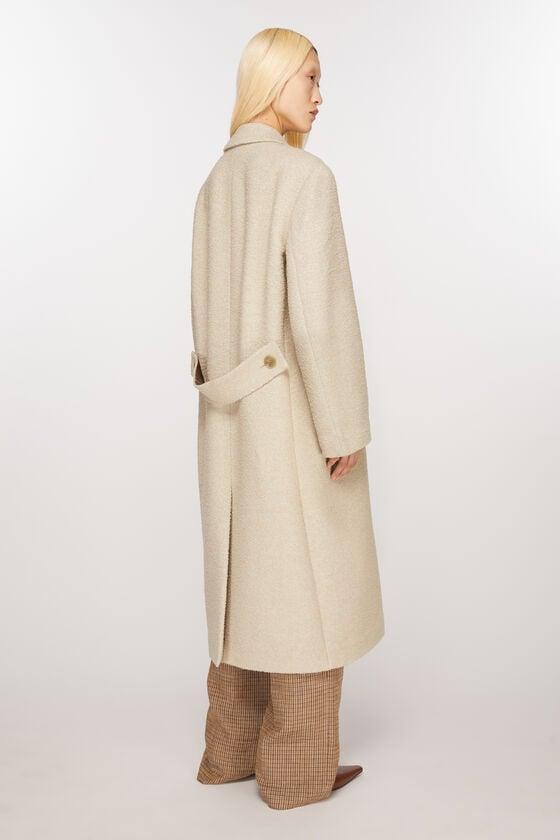 Double-breasted wool coat Product Image
