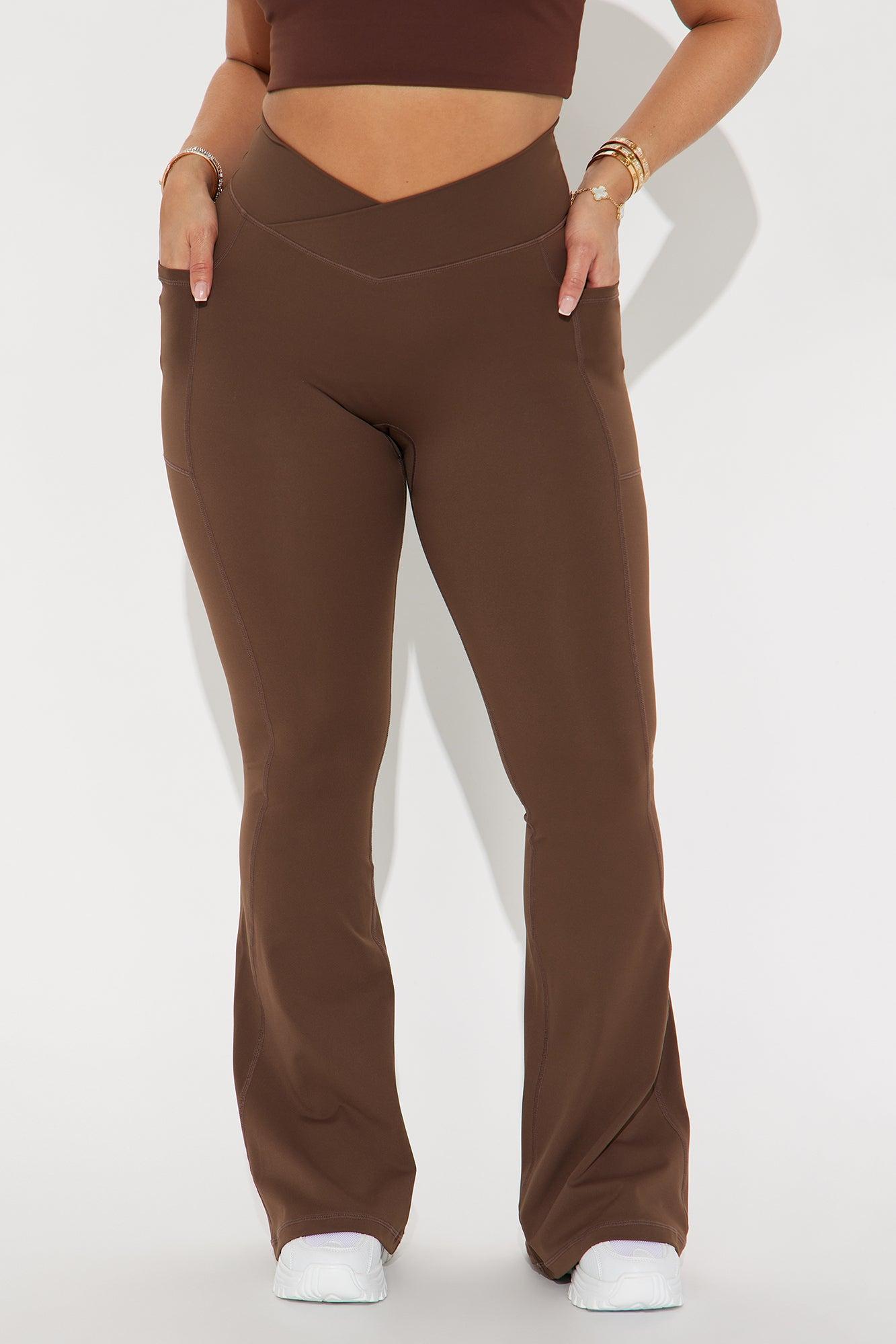 Amara Active Leggings - Chocolate Product Image