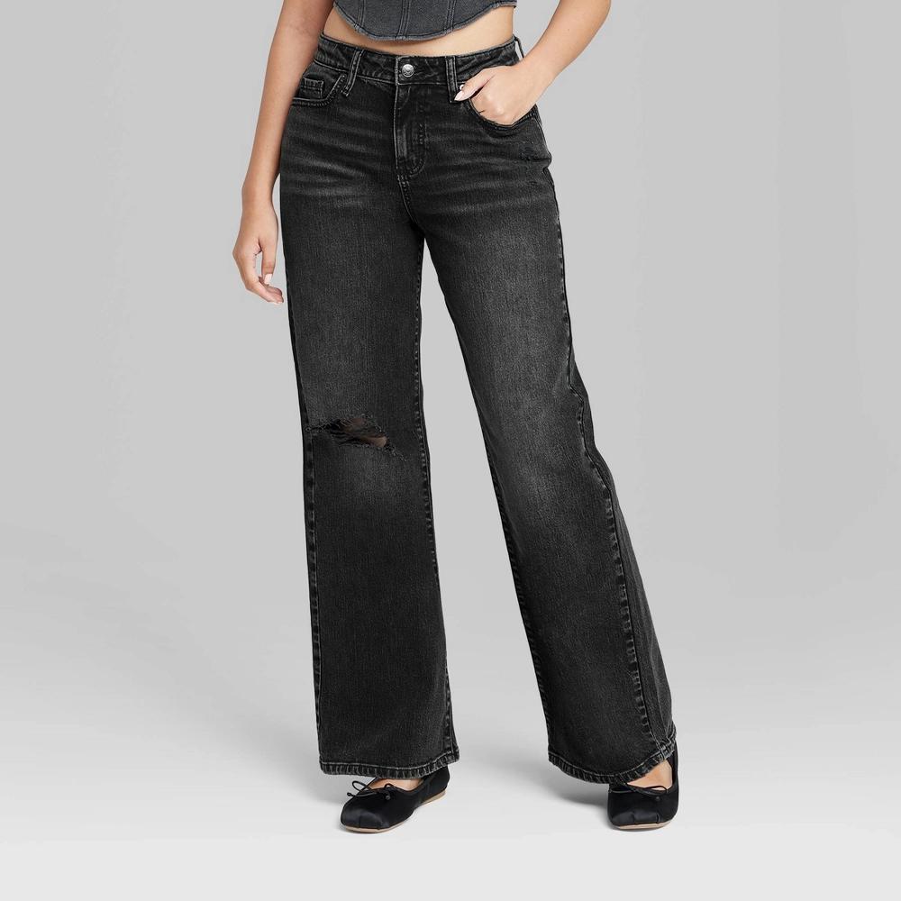 Women's High-Rise Baggy Jeans - Wild Fable™ Product Image