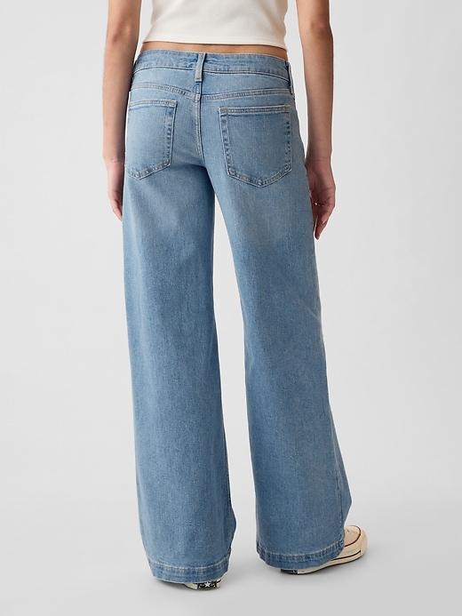 Low Rise Stride Wide-Leg Jeans Product Image