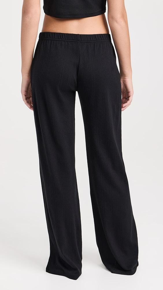 COUCOU The Pointelle Pants | Shopbop Product Image