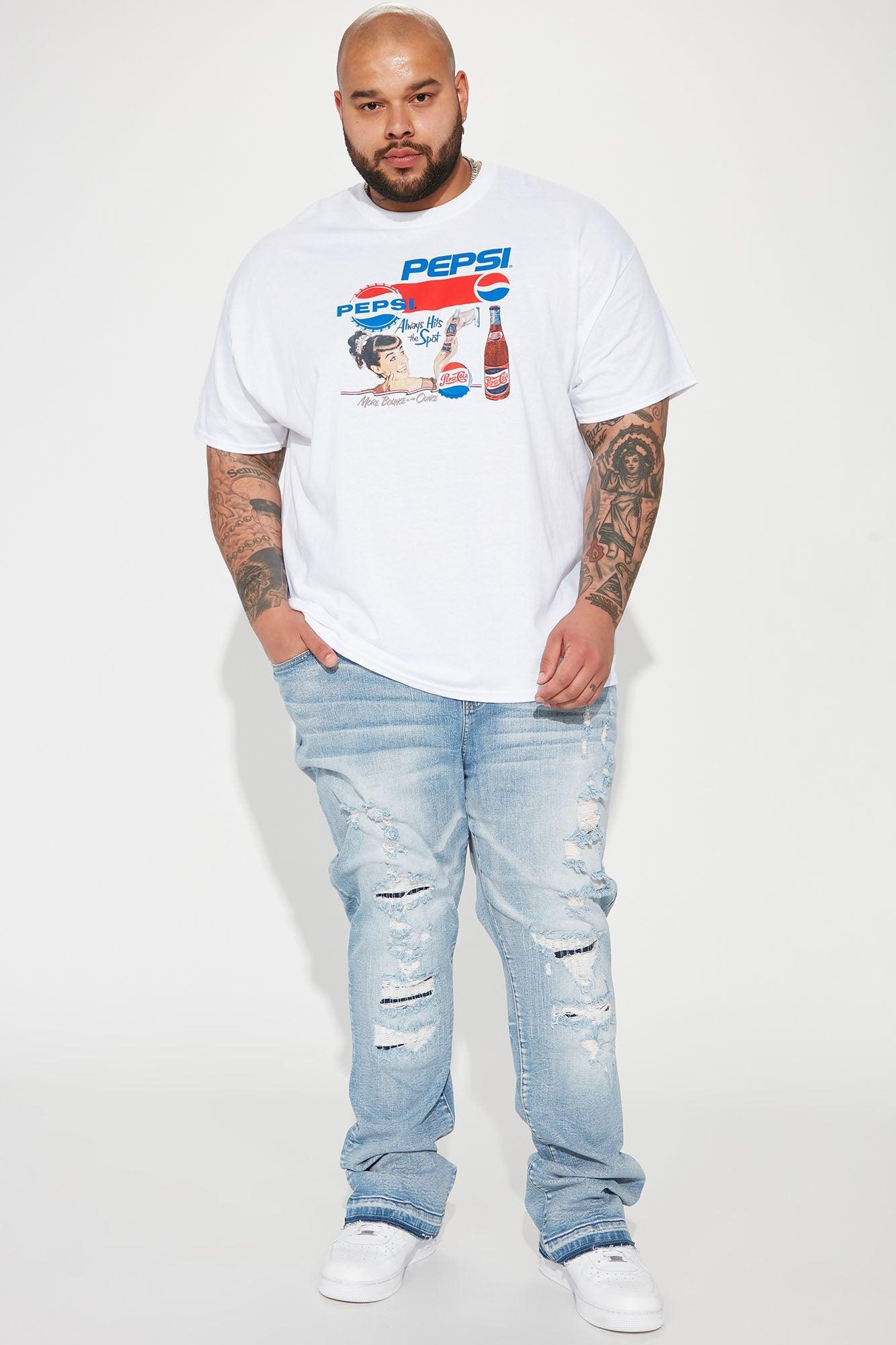 Undercover Slim Stacked Flare Jeans - Medium Blue Wash Product Image