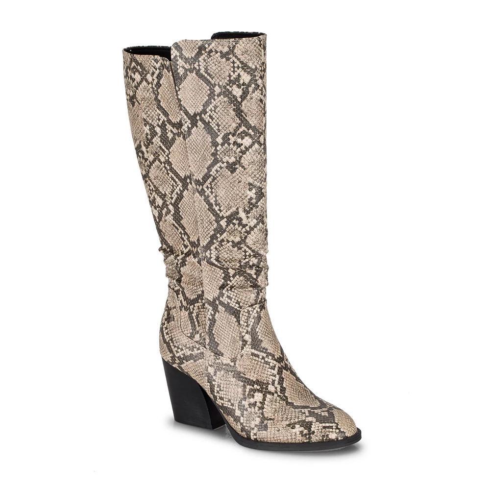Baretraps Lilly Women's Tall Boots, Size: 7.5, Natural Snake Product Image