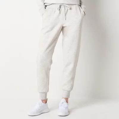 Xersion Womens Super Soft Fleece Mid Rise Jogger Pant Product Image