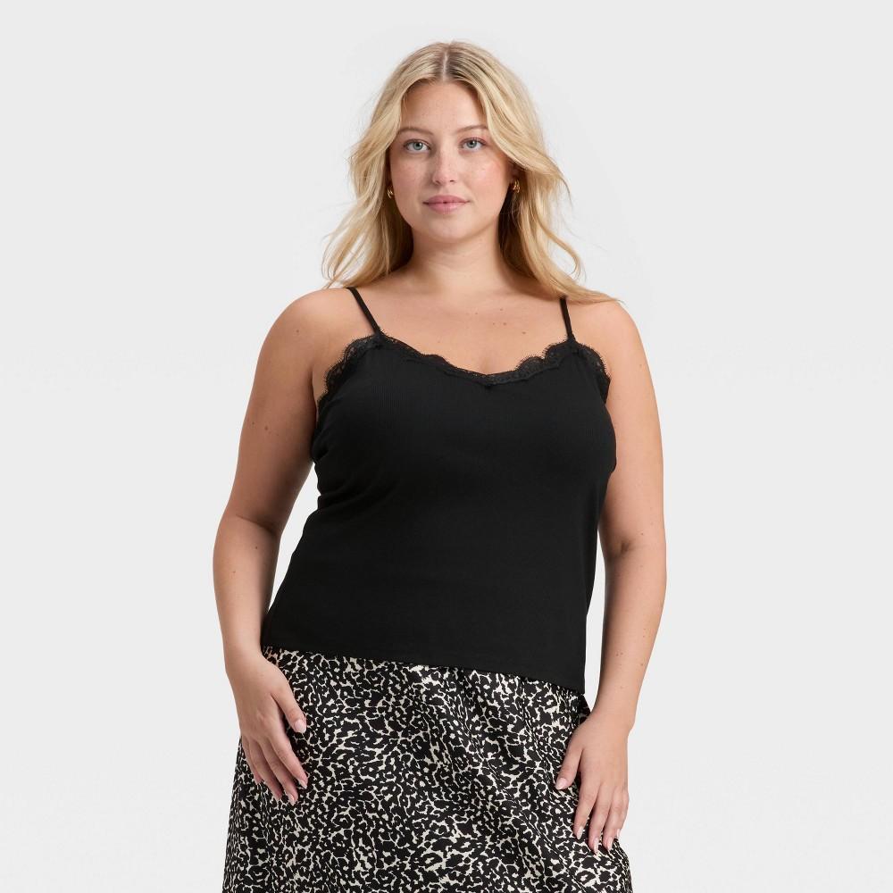 Women's Lace Tank Top - A New Day™ Product Image