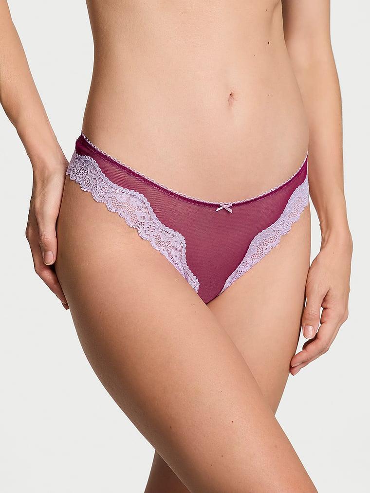 Tease Lace-Trim Unlined Demi Bra Product Image