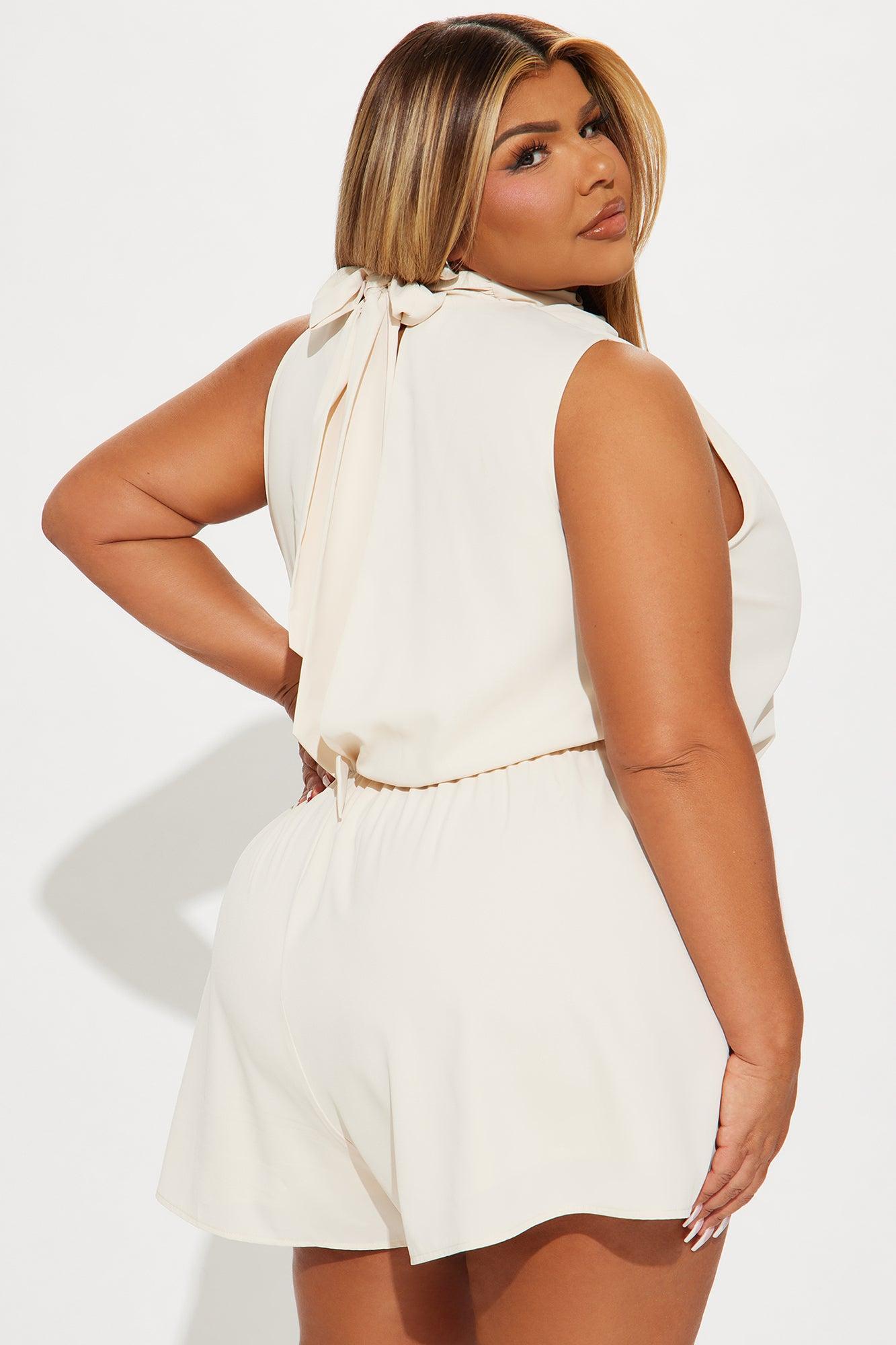 Summer In The City Romper - Cream Product Image