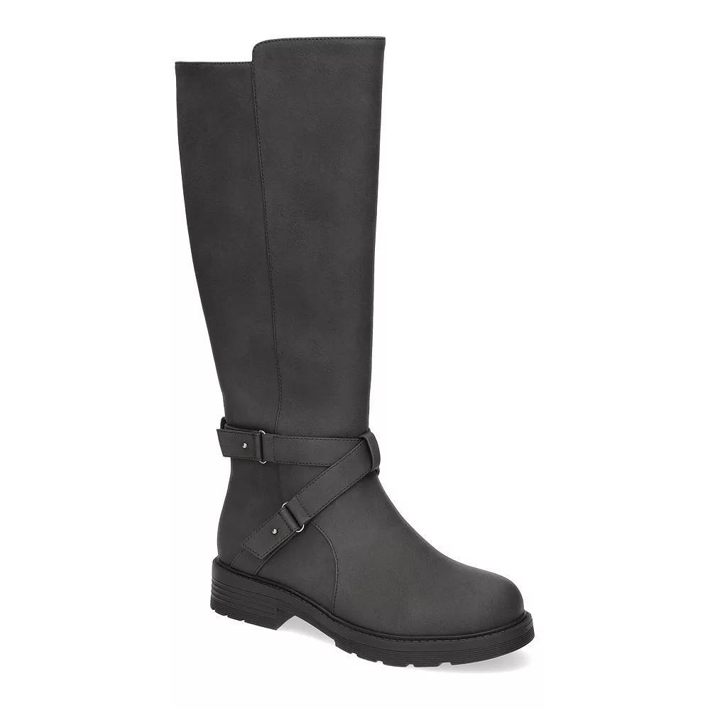 Easy Street Austyn Women's Easy Works Slip Resistant Tall Boots, Size: 6.5, Black Product Image