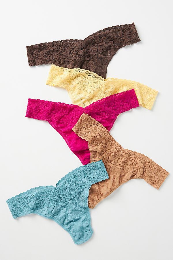 Hanky Panky Signature Original-Rise Thongs, Set of 5 Product Image