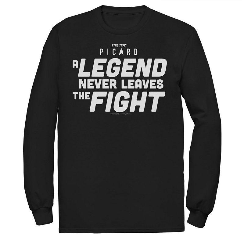 Men's Nintendo Super Mario Rainbow Mario Long Sleeve Tee, Size: 4XL, Black Product Image