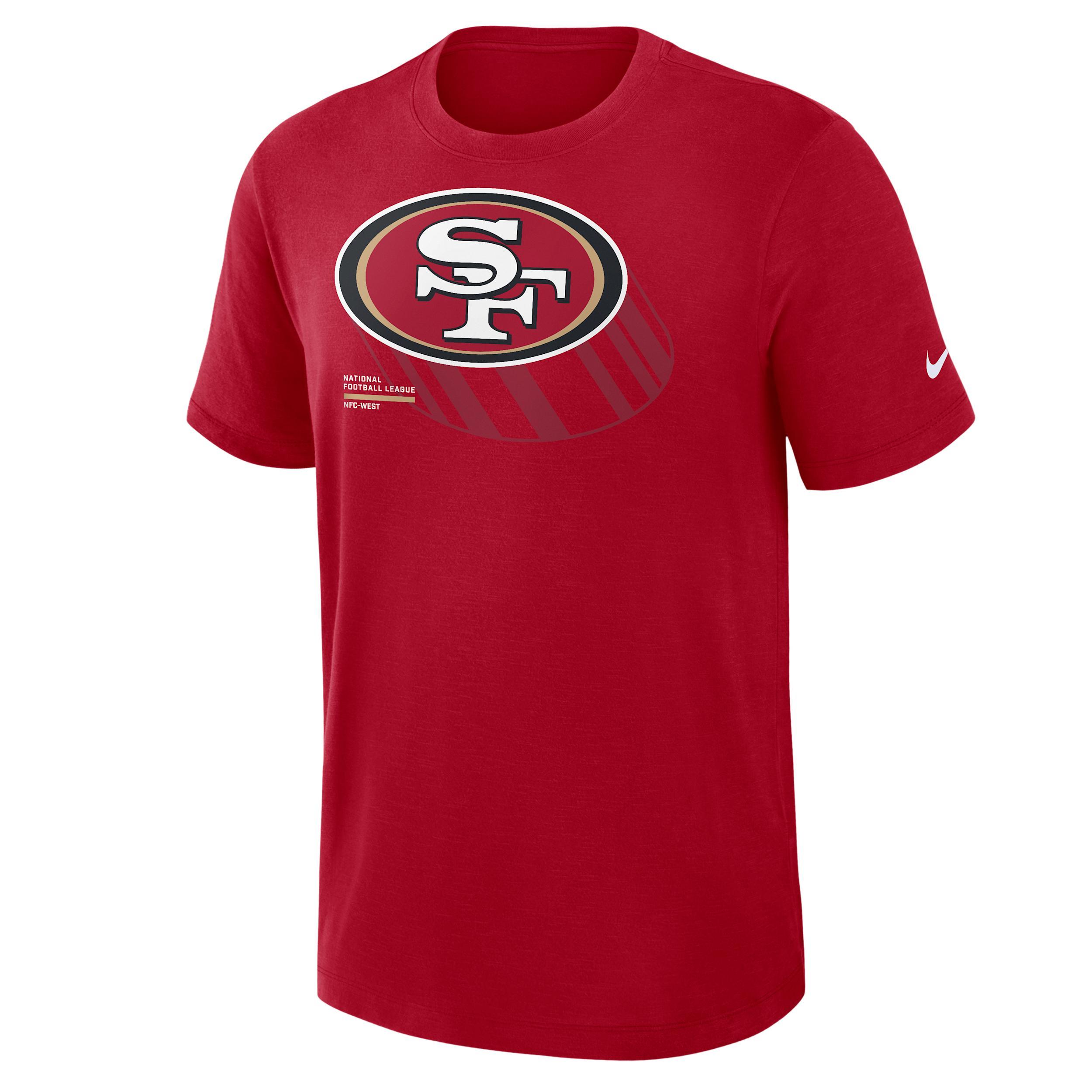 San Francisco 49ers Slub Nike Men's Dri-FIT NFL T-Shirt Product Image