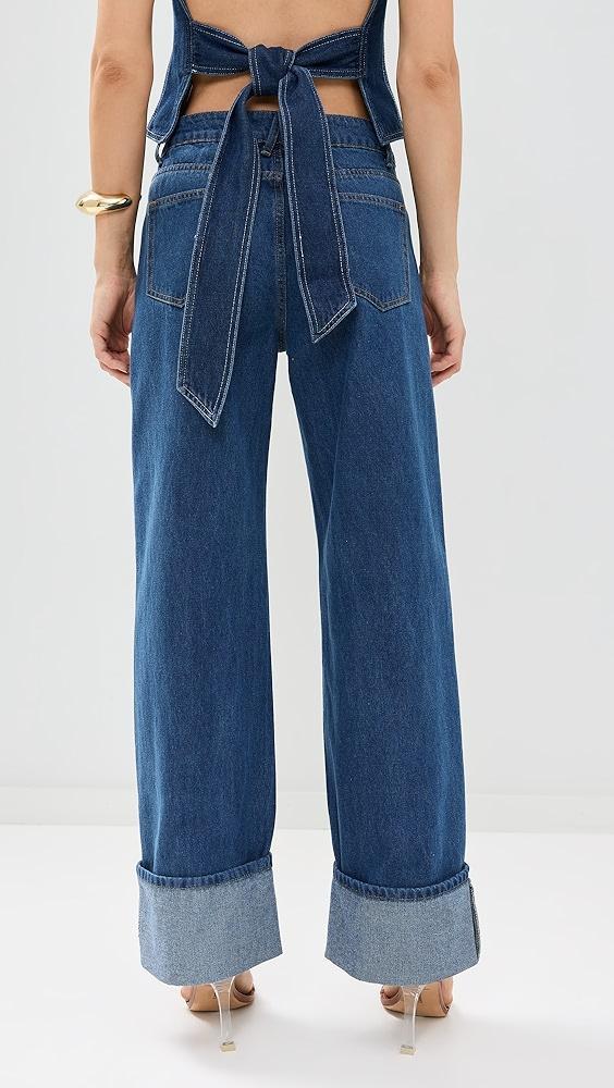 Lioness Top Model Cuffed Jeans | Shopbop Product Image