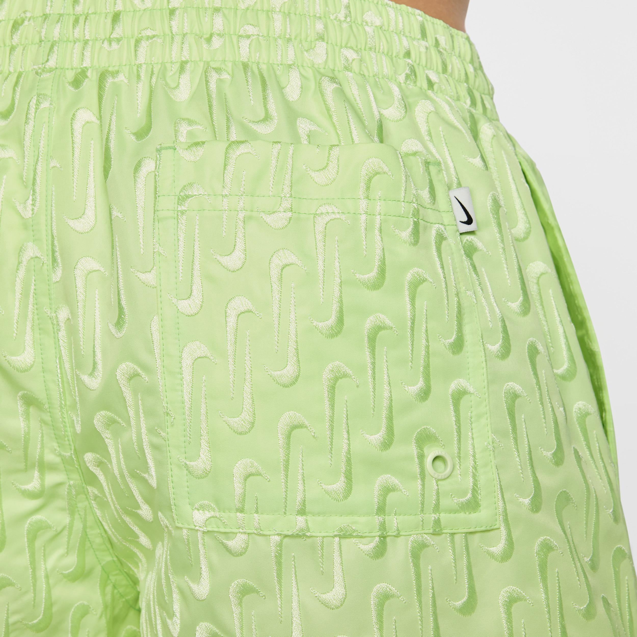 Nike Men's Swim Breaker Swoosh logo Link 5" Fully Lined Volley Shorts Product Image