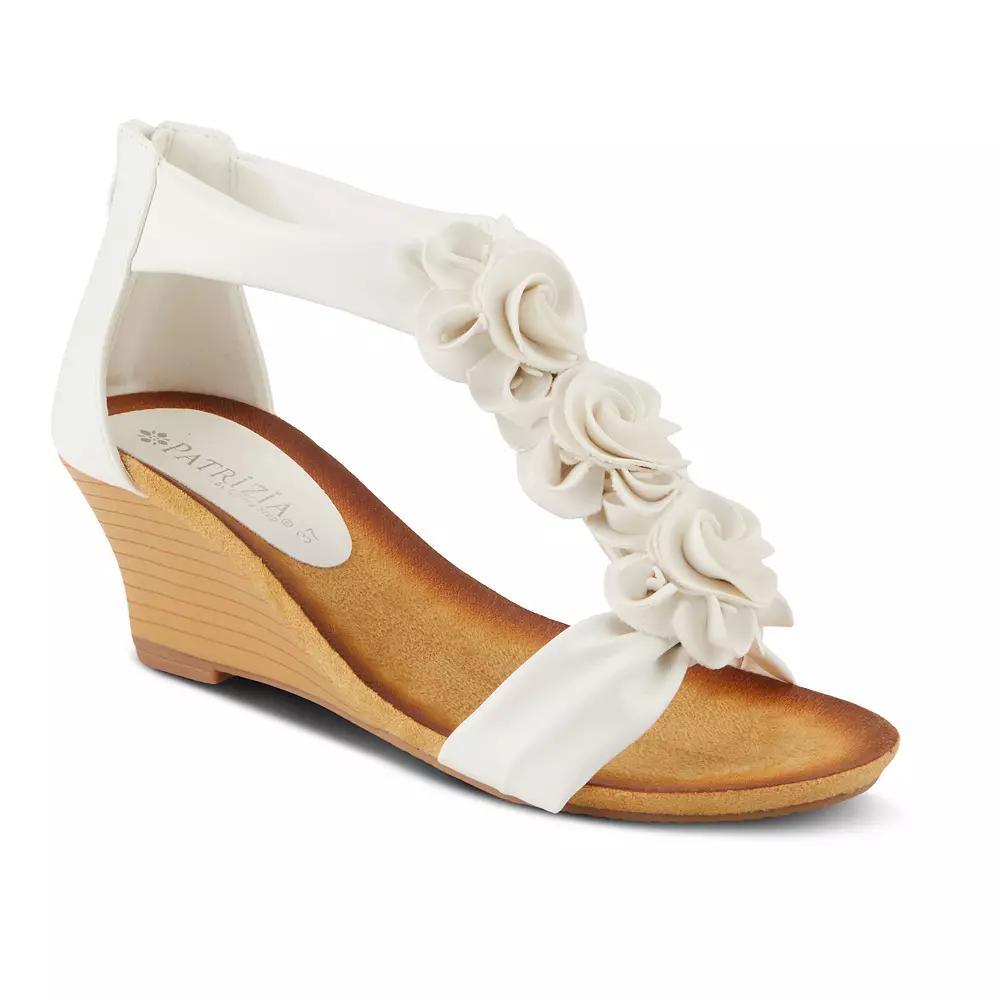 Patrizia Harlequin Women's Wedge Sandals, Size: 40, White Product Image