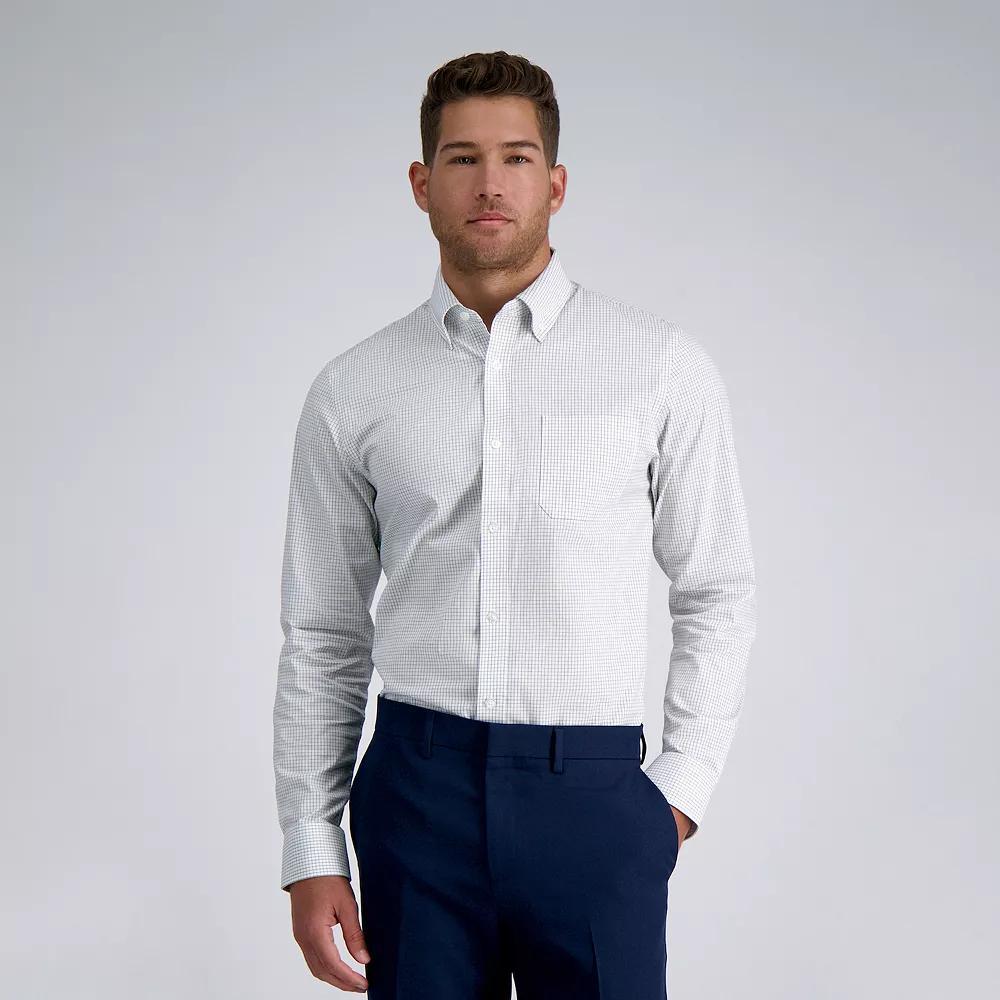 Mens Haggar Premium Comfort Slim Fit Dress Shirt Product Image