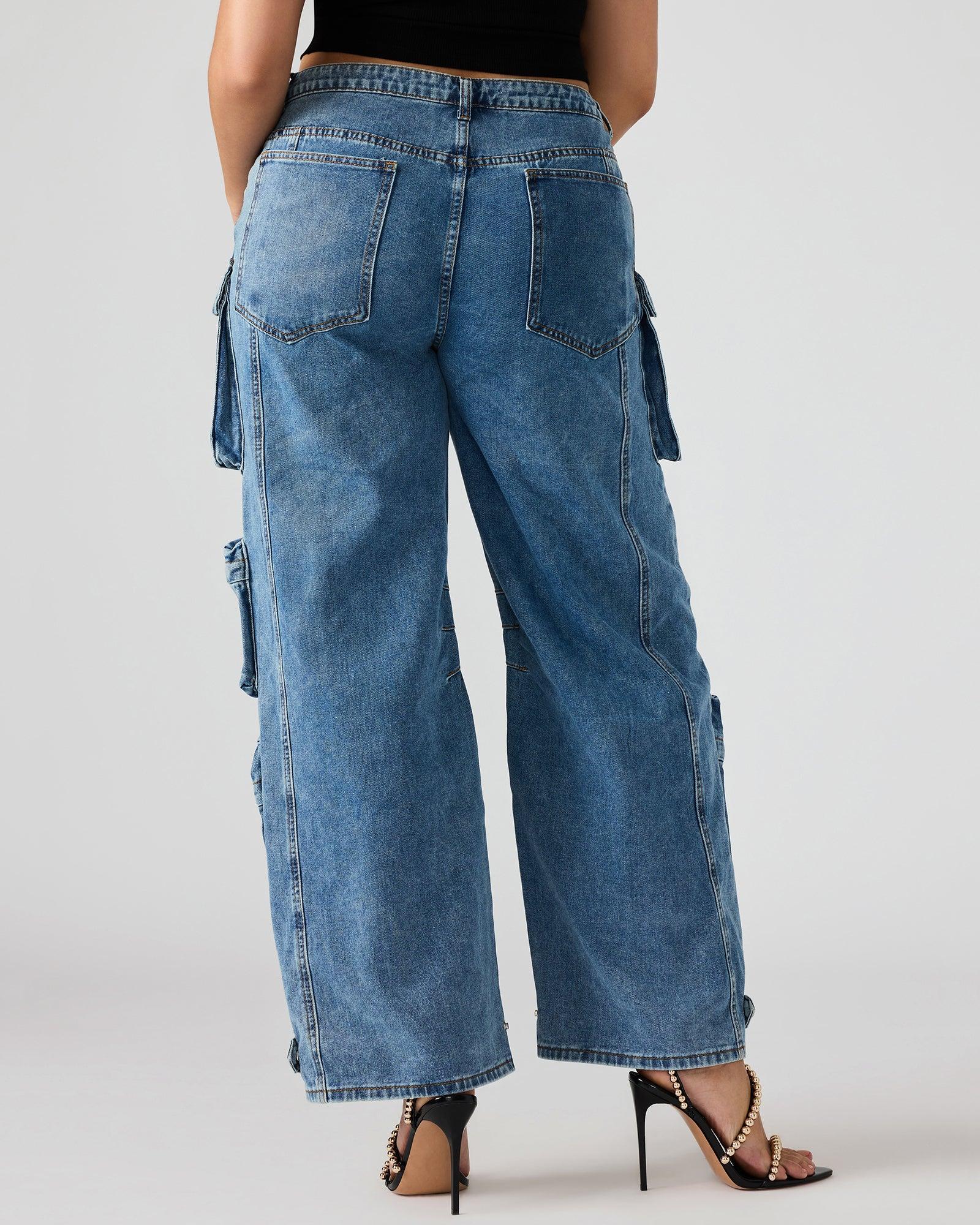 DUO MEDIUM DENIM PANT Female Product Image