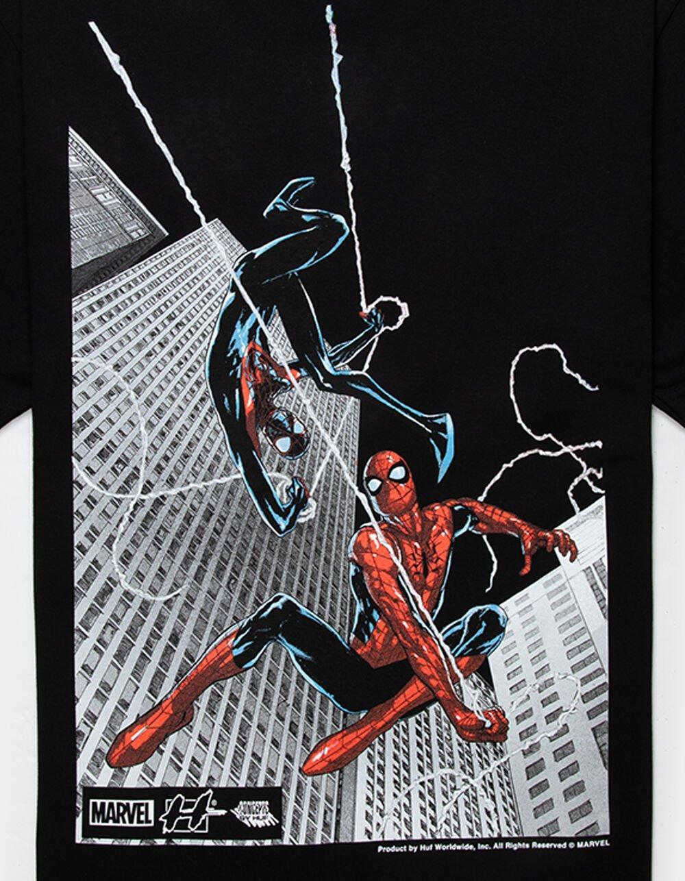 HUF x Marvel Neighborhood Mens Tee - BLACK Product Image