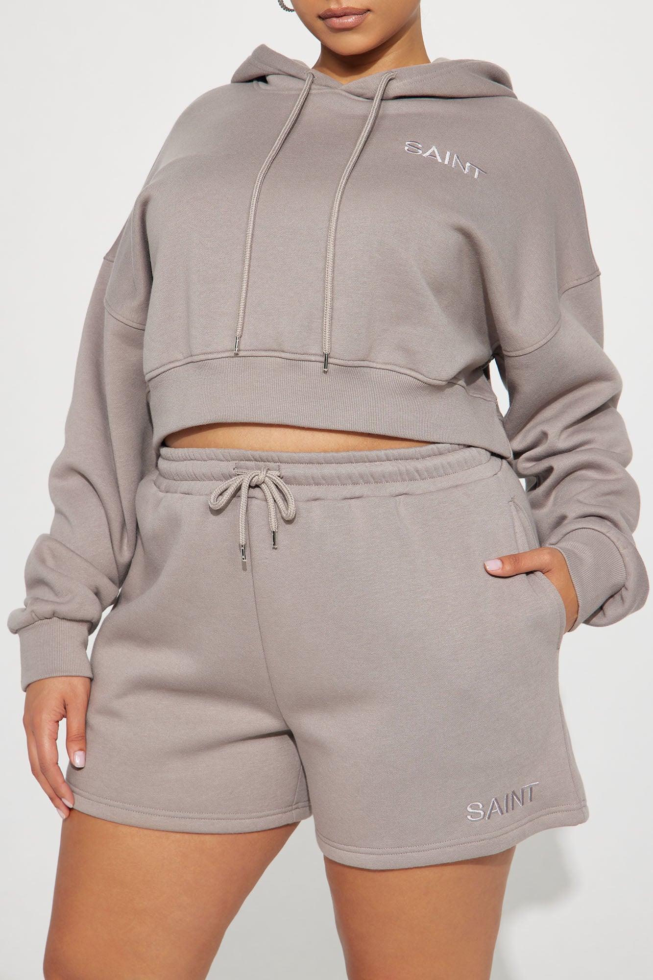Saint Sweatshirt Set - Stone Product Image