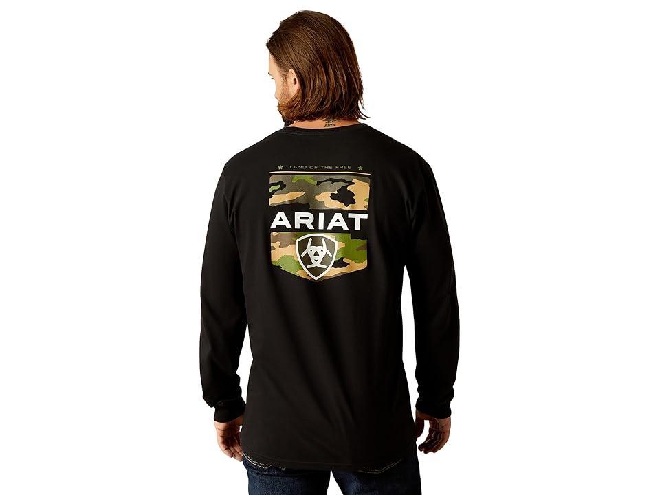 Ariat Lotf Camo Shield T-Shirt Men's Short Sleeve Knit Product Image