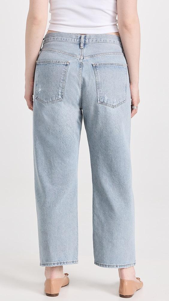 AGOLDE 90s Crop Mid Rise Straight Jeans | Shopbop Product Image