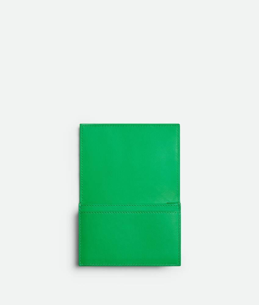Men's Intrecciato Business Card Case in Parakeet Product Image