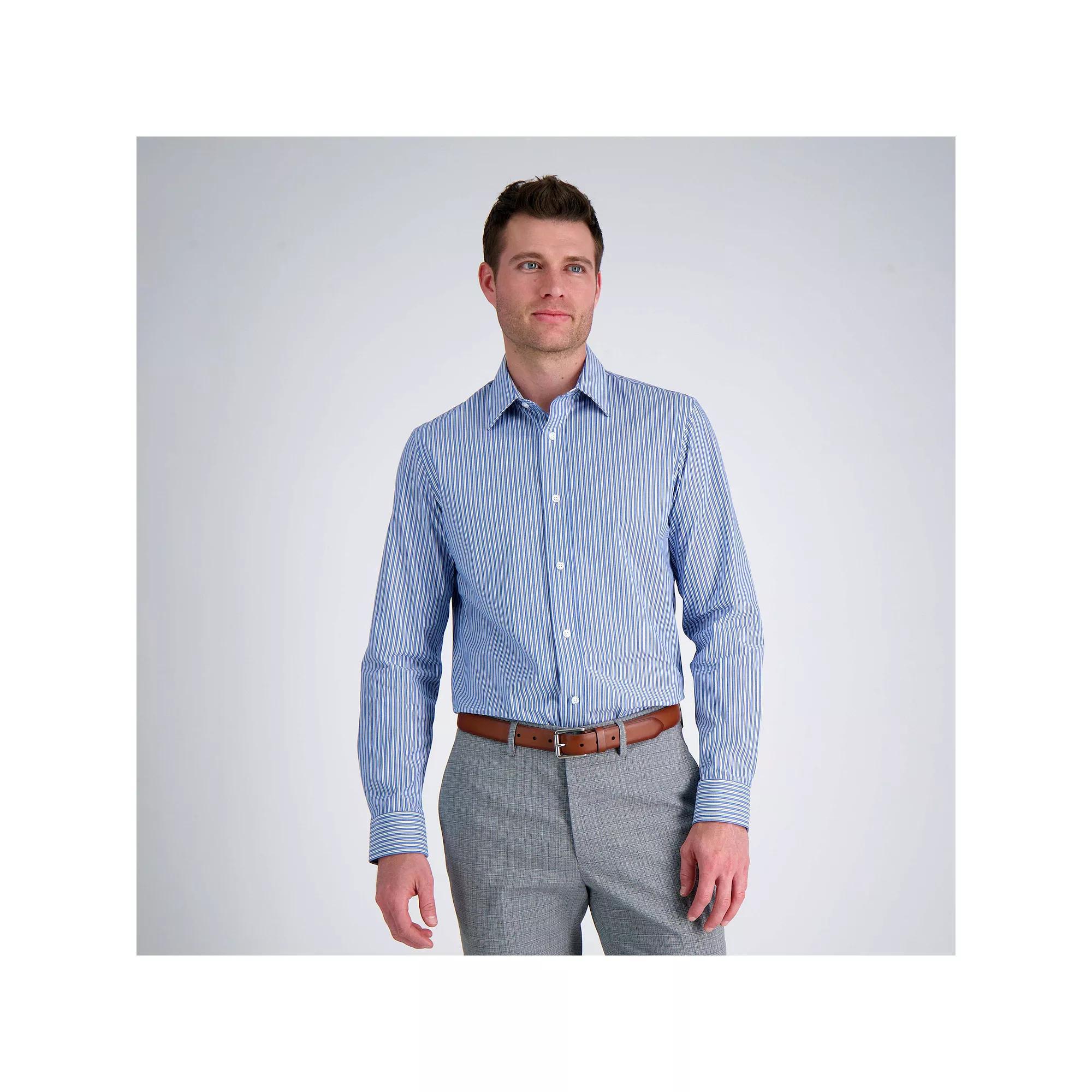 Mens Haggar Premium Comfort Slim Fit Dress Shirt Product Image