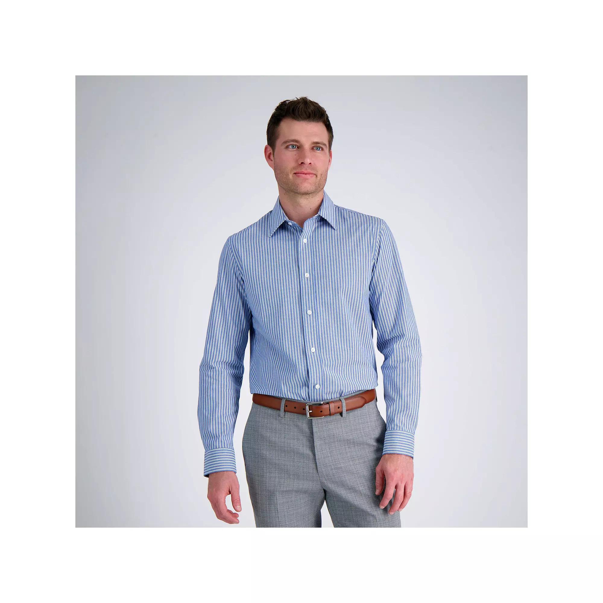 Mens Haggar Premium Comfort Slim Fit Dress Shirt Product Image