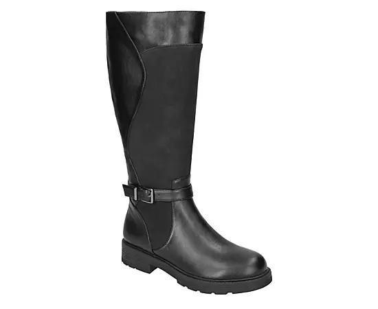 Easy Street Erica Plus Women's Tall Boots, Size: 6, Black Product Image