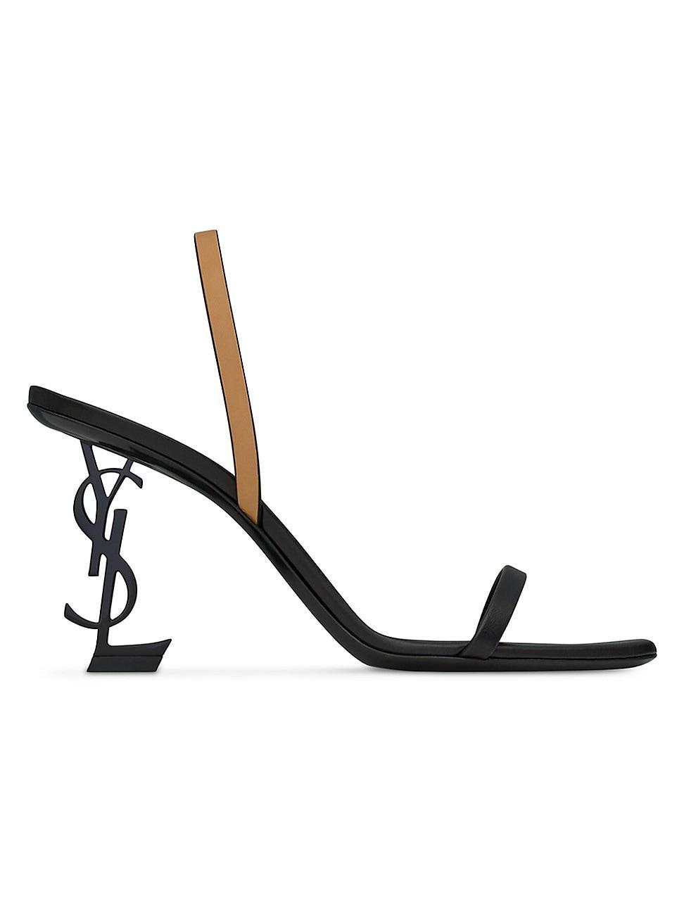 Womens Opyum Slingback Sandals in Smooth Leather Product Image