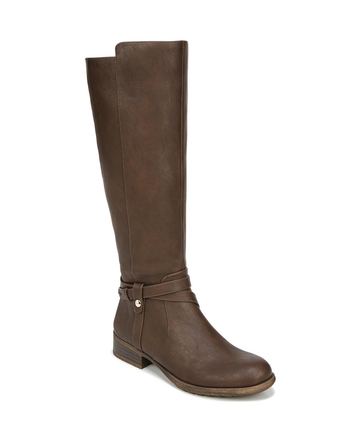 LifeStride Xtrovert Women's Riding Boots in Regular and Wide Calf, Size: 9 Wc, Dark Product Image