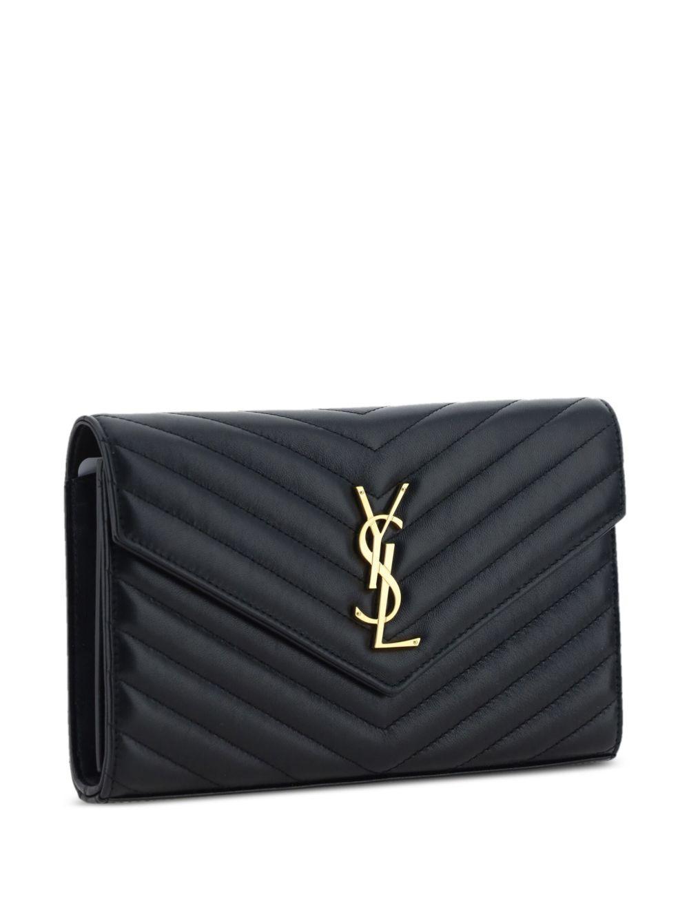 Cassandre leather chain wallet Product Image