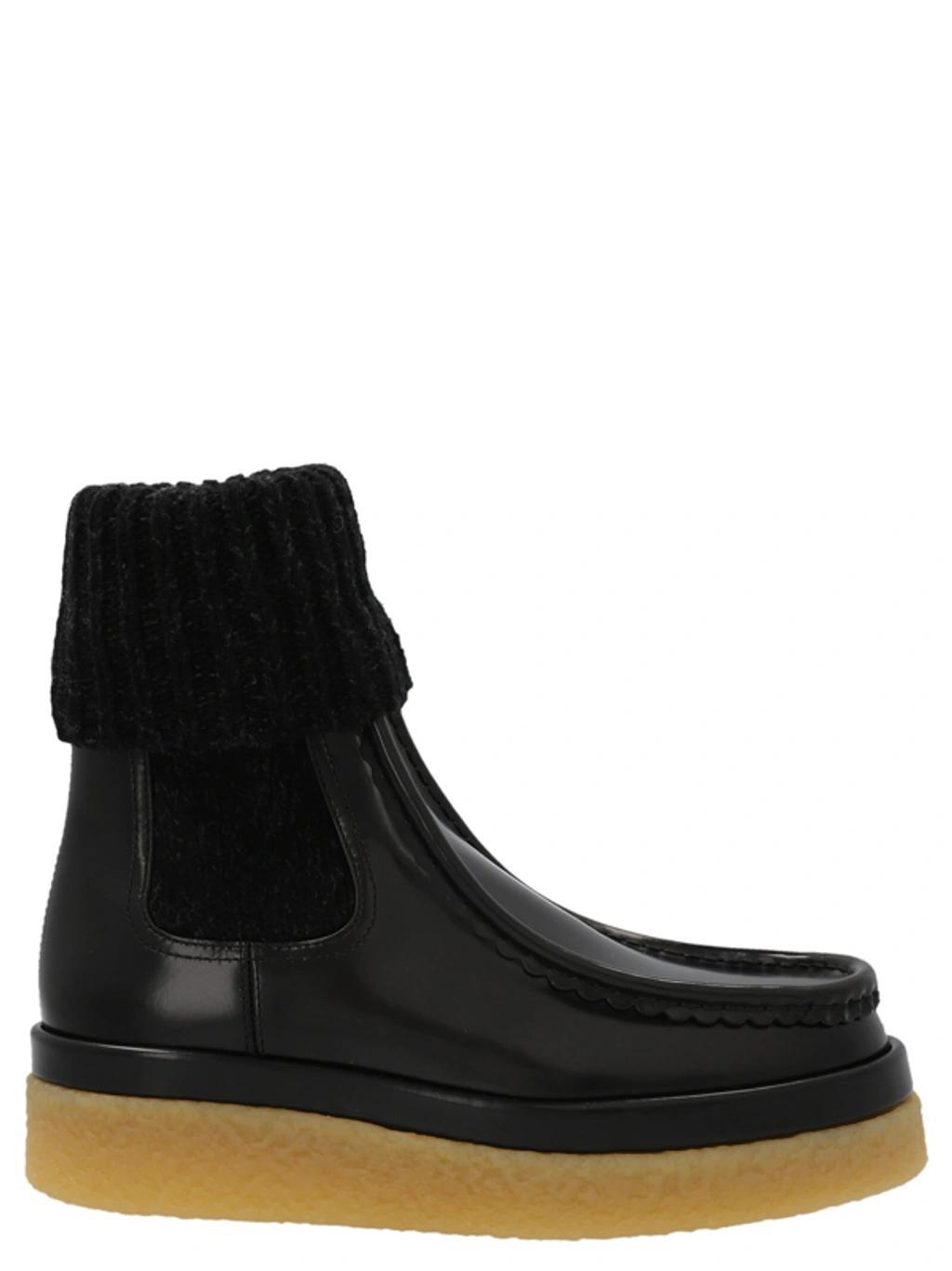 CHLOÉ Black Jamie Ankle Boots Product Image