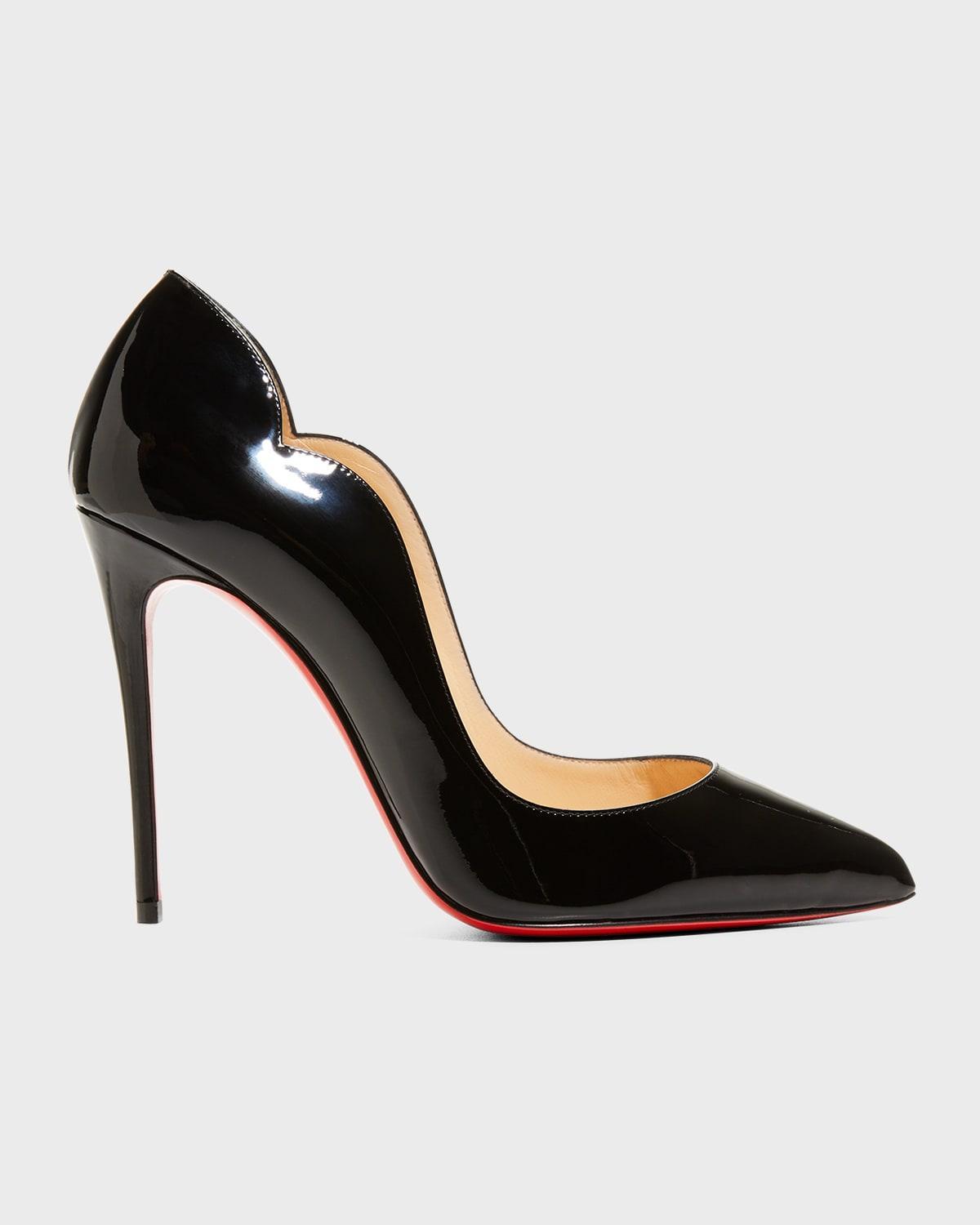 Womens Hot Chick 100MM Leather Pumps Product Image