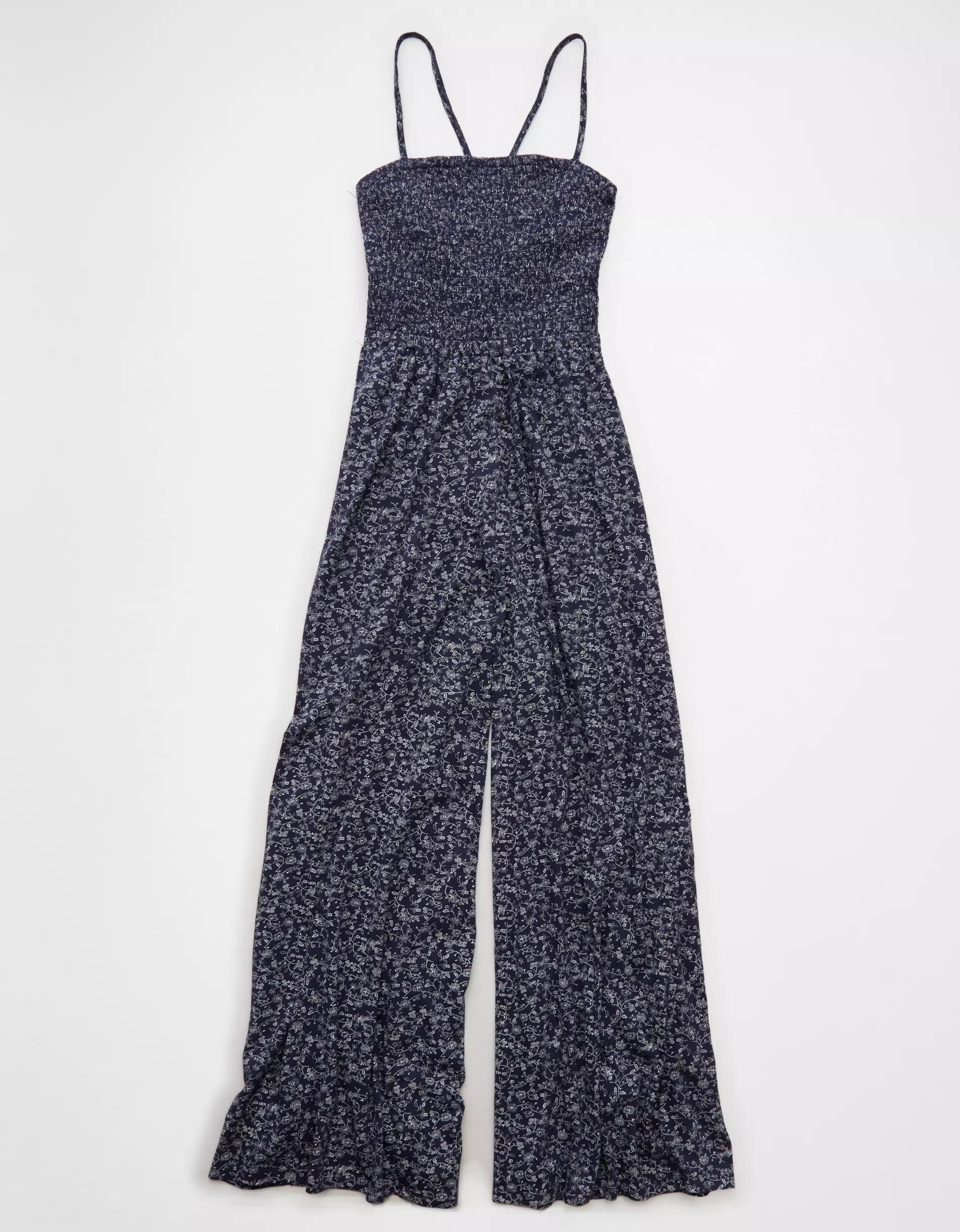 AE Sunchaser Knit Babydoll Jumpsuit Women's Product Image