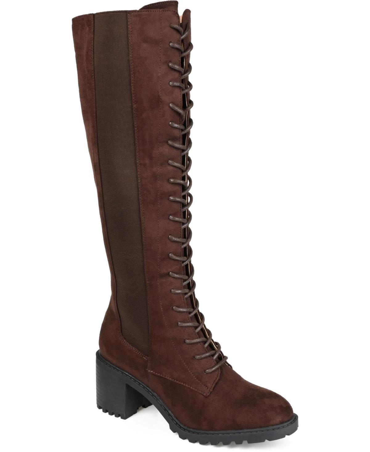 LifeStride Olympia Women's High Shaft Riding Boots, Size: 7.5 Wide, Chicory Stretch Product Image