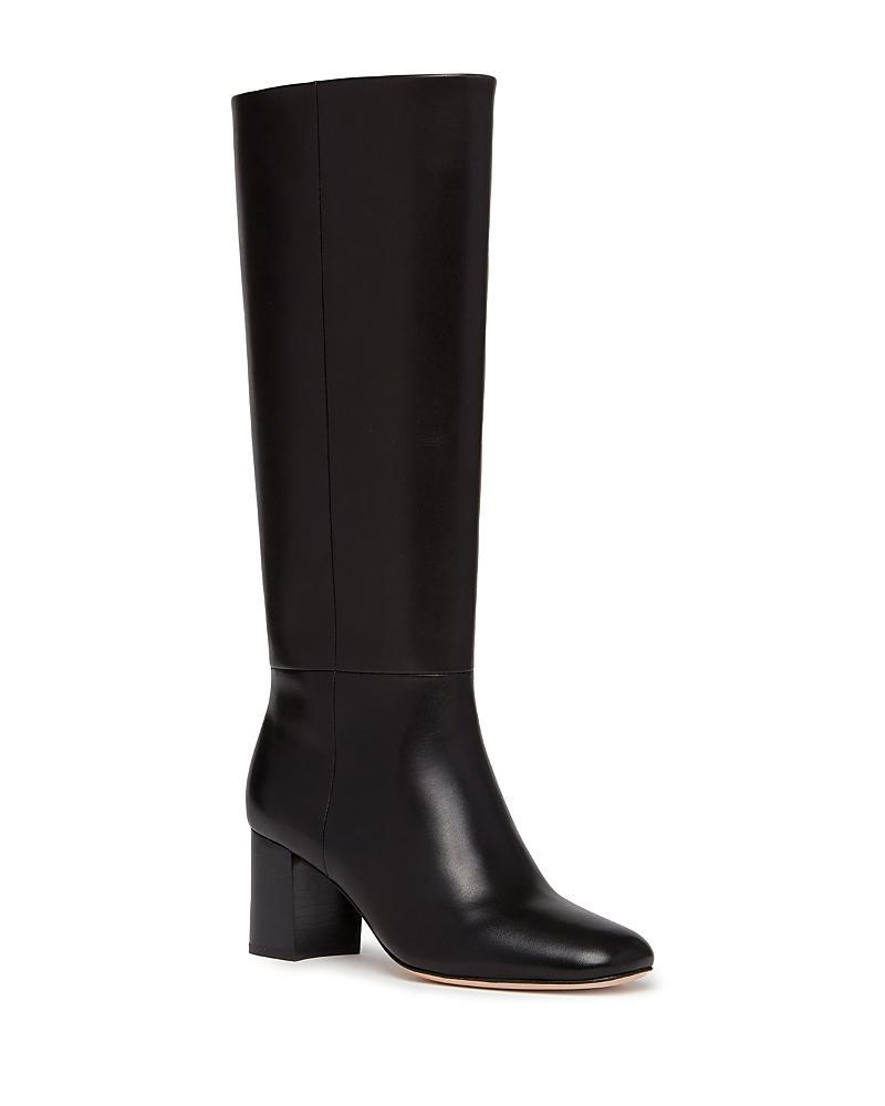 Paige Womens Katy Square Toe Tall Block Heel Boots Product Image