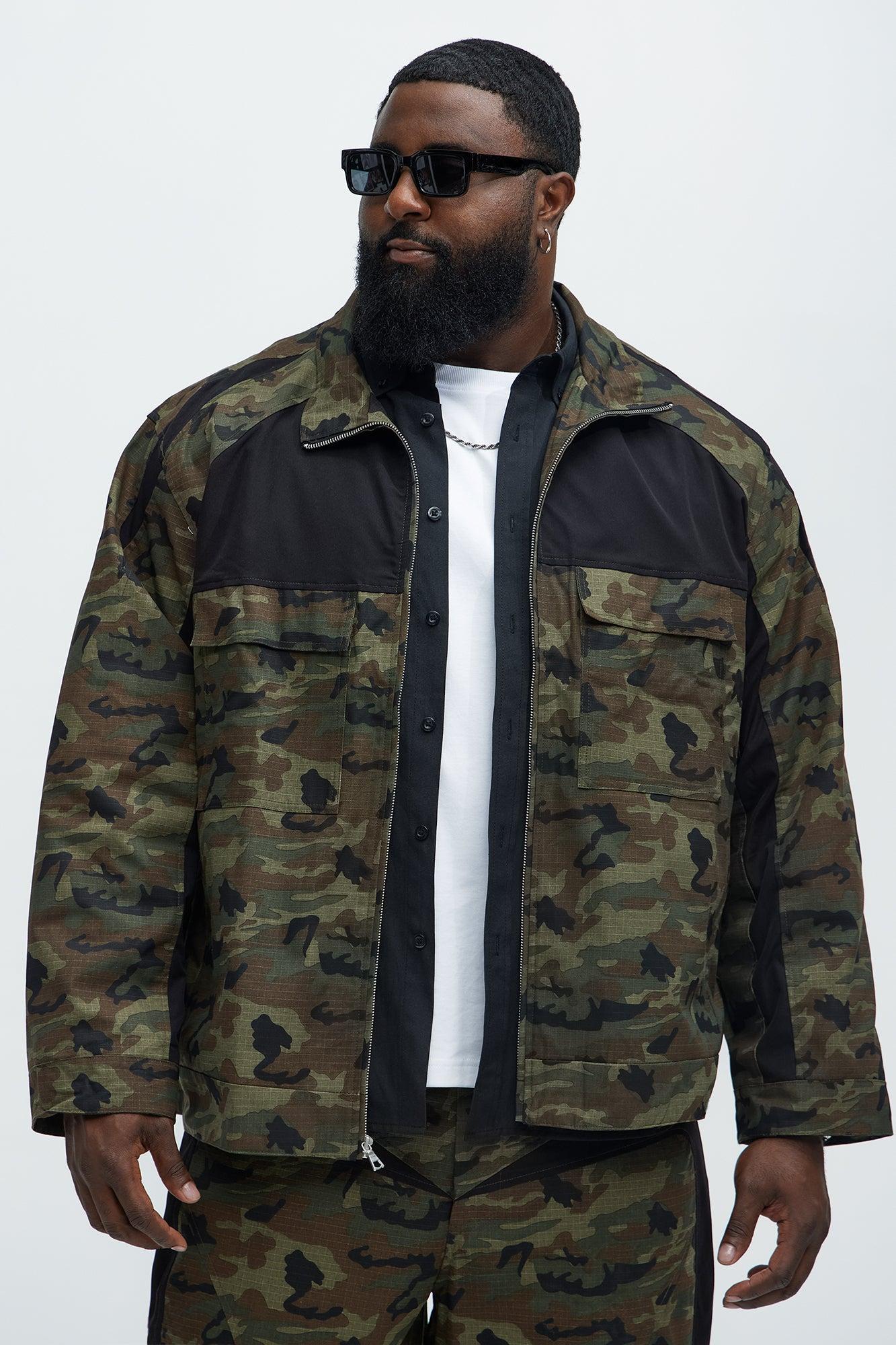 Ripstop Contrast Camo Jacket - Camouflage Product Image