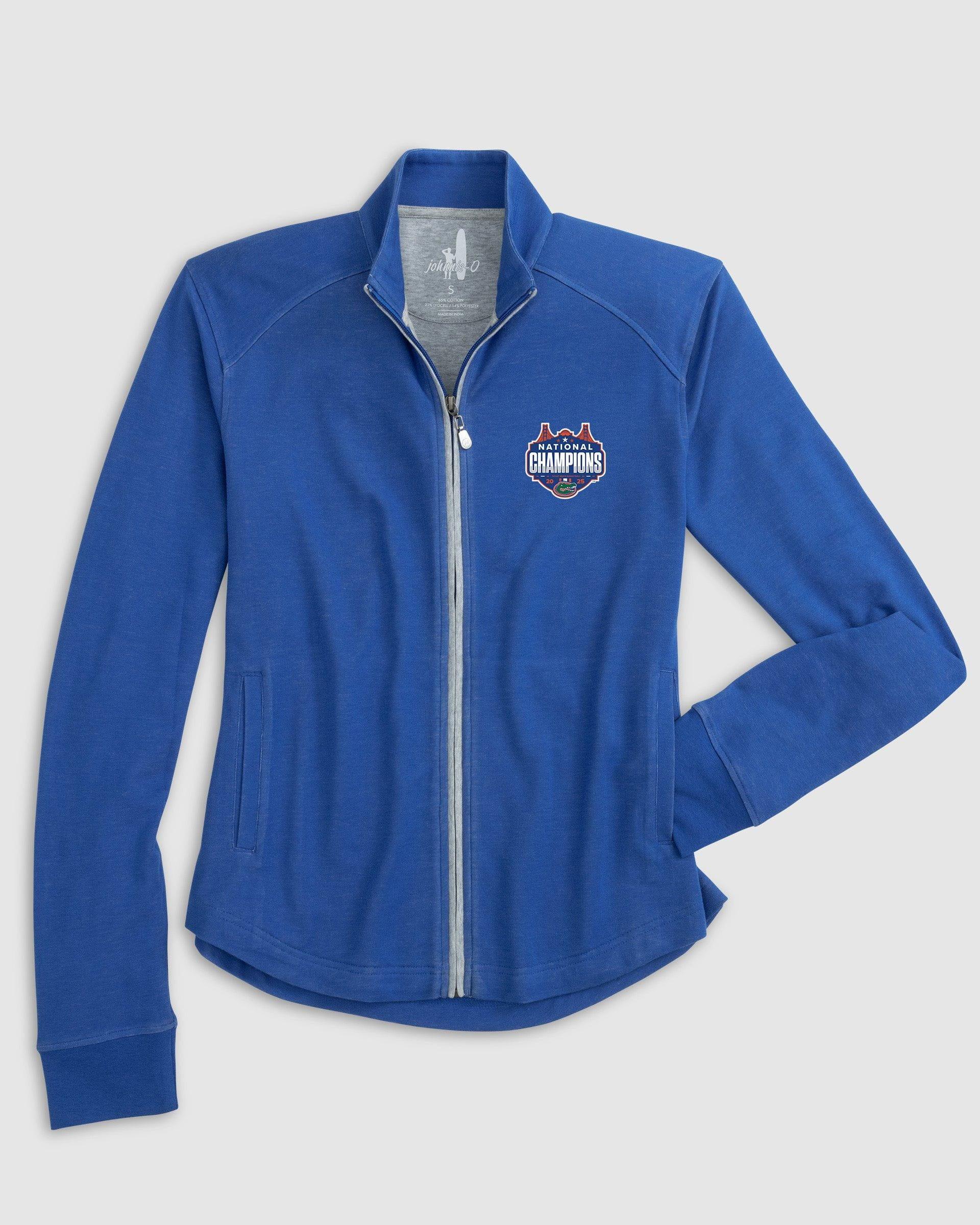Women's Florida Tomi Full Zip Jacket - 2025 Men's College Basketball Champions Logo Unisex Product Image