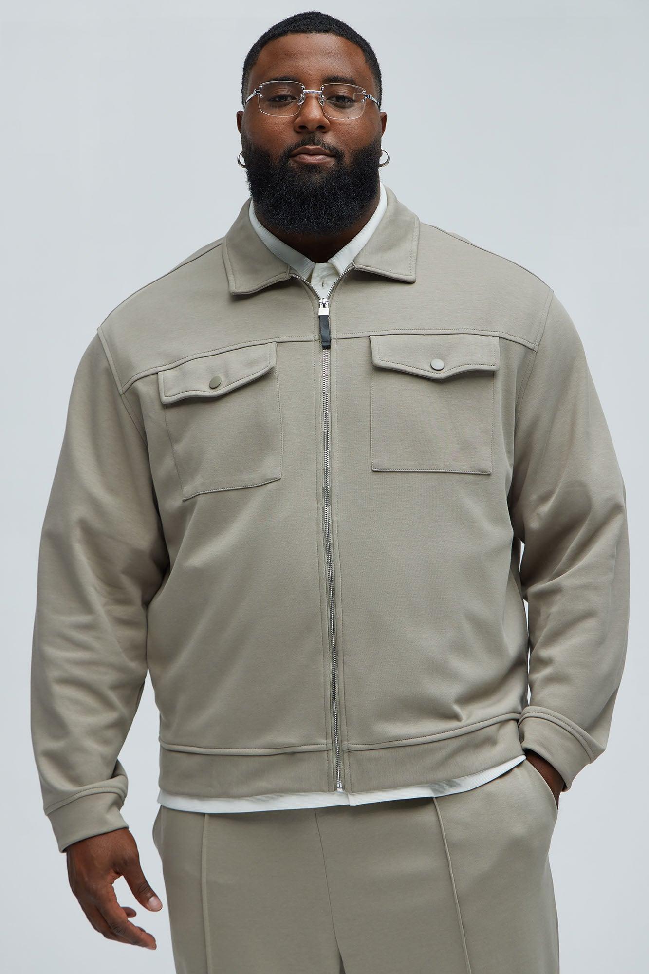 Ryan Interlock Work Jacket - Green Product Image