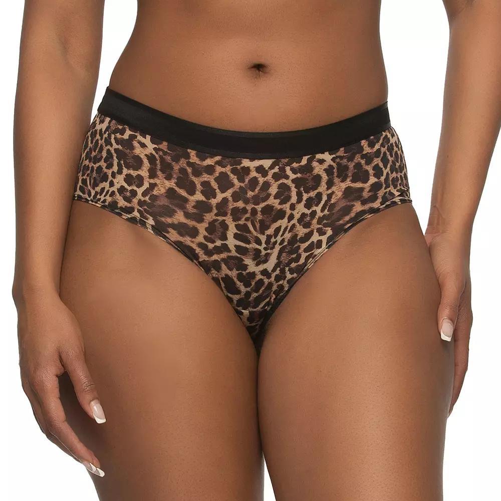 Women's Paramour by Felina Ethereal Mesh Hipster Panty 735159, Size: Medium, Black Product Image