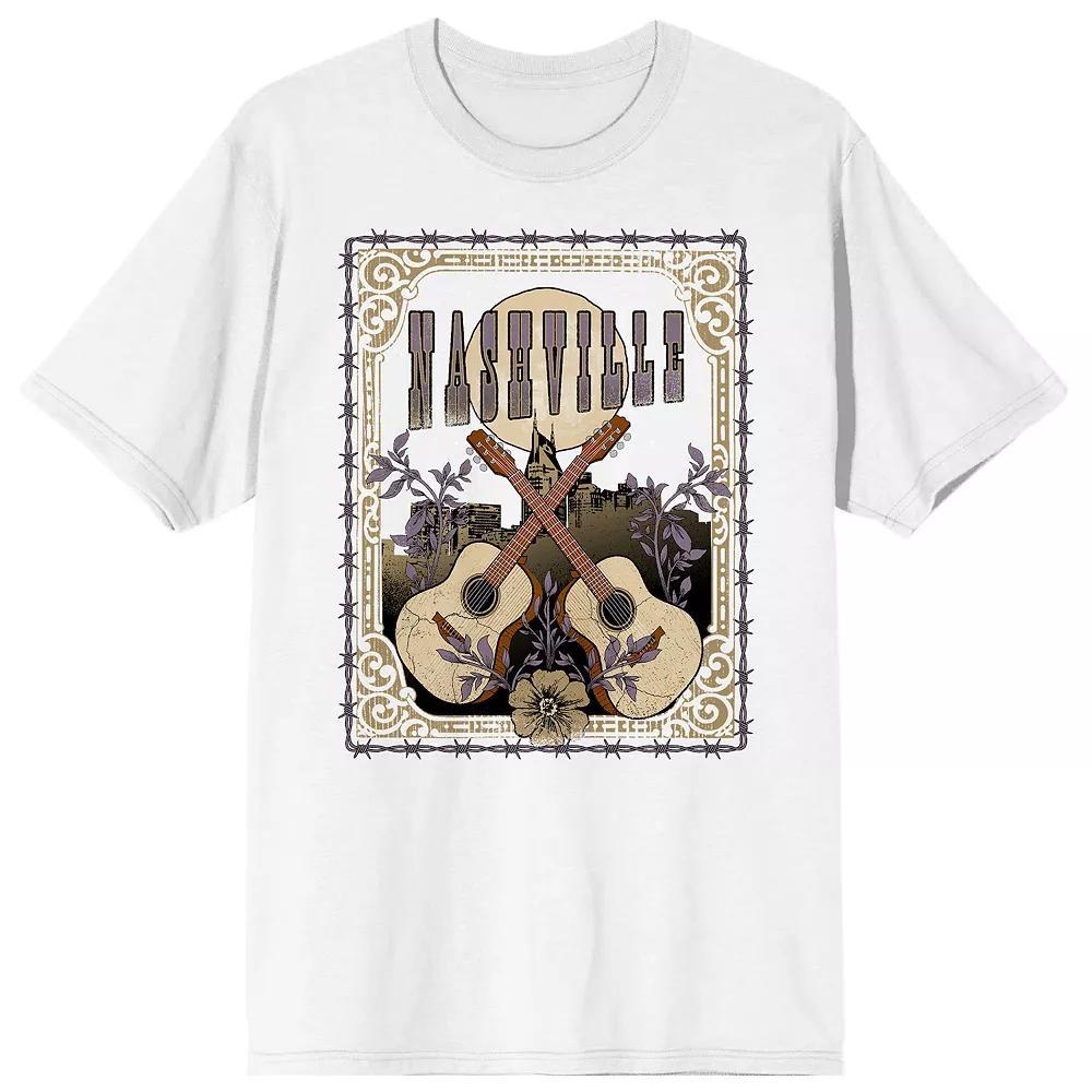 Men's Nashville Vintage Country Graphic Tee, Size: XL, Black Product Image