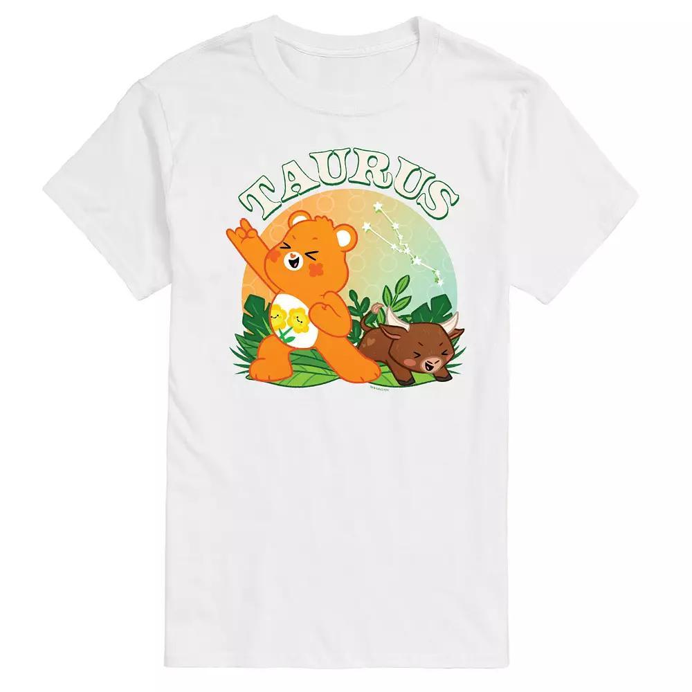 Big & Tall Care Bears Taurus Graphic Tee, Mens Product Image
