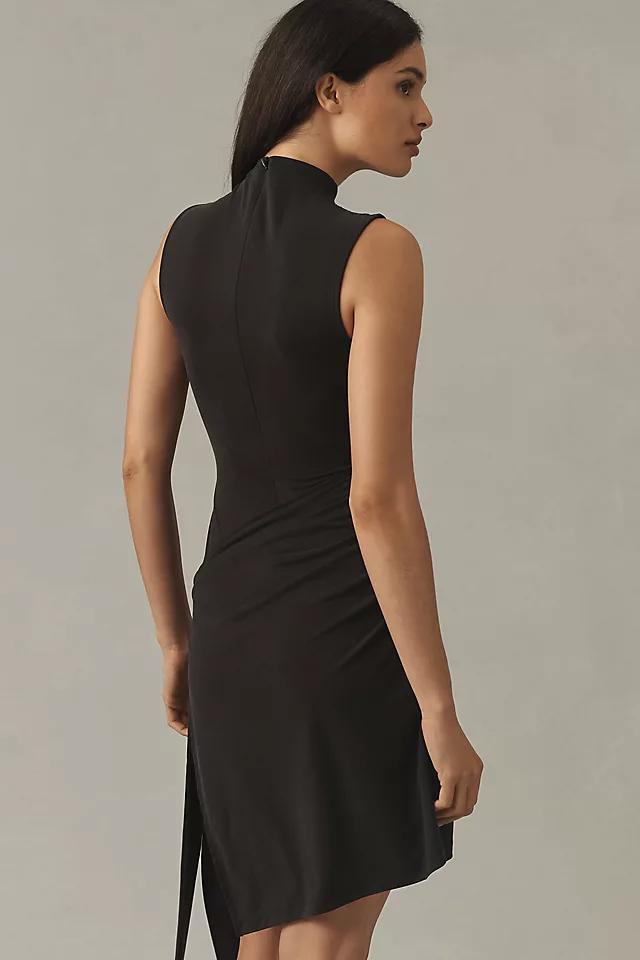 Good American Sandwashed Jersey Wrap Mini Dress Product Image