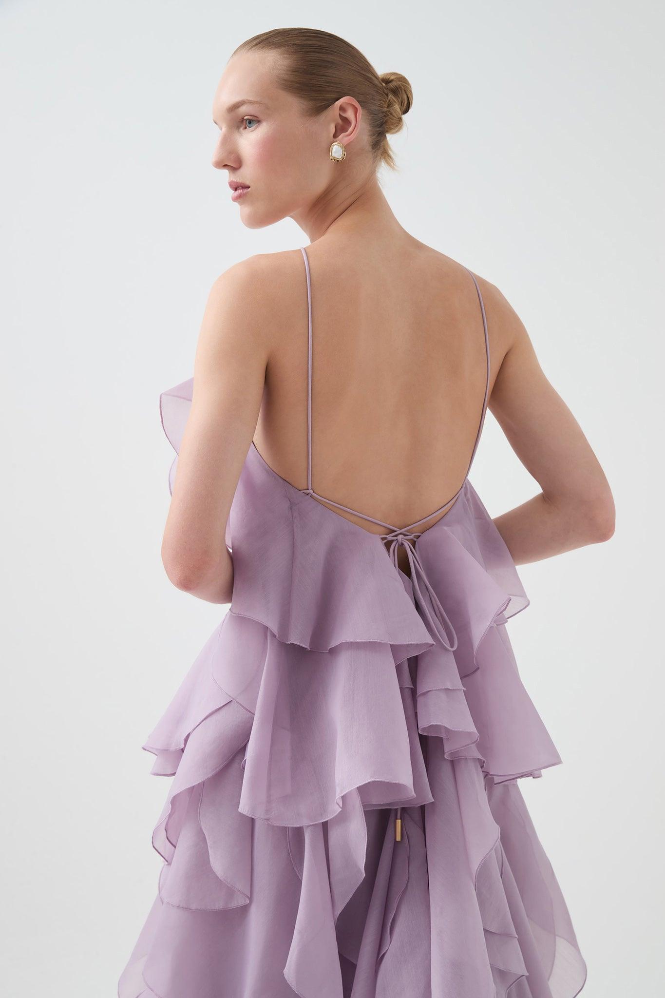 Pandorea Layered Maxi Dress Product Image