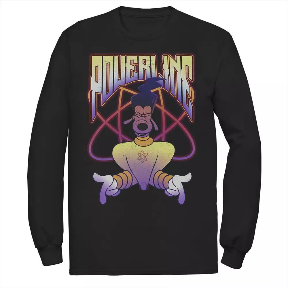 Disney's A Goofy Movie Powerline Men's Portrait Tee, Size: Small, Black Product Image